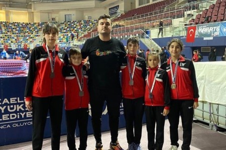 Kocaeli'de 5 Madalya!